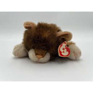 1997 Ty Classic Spice Brown Tabby Cat Plush Vintage Stuffed Animal with Tags
